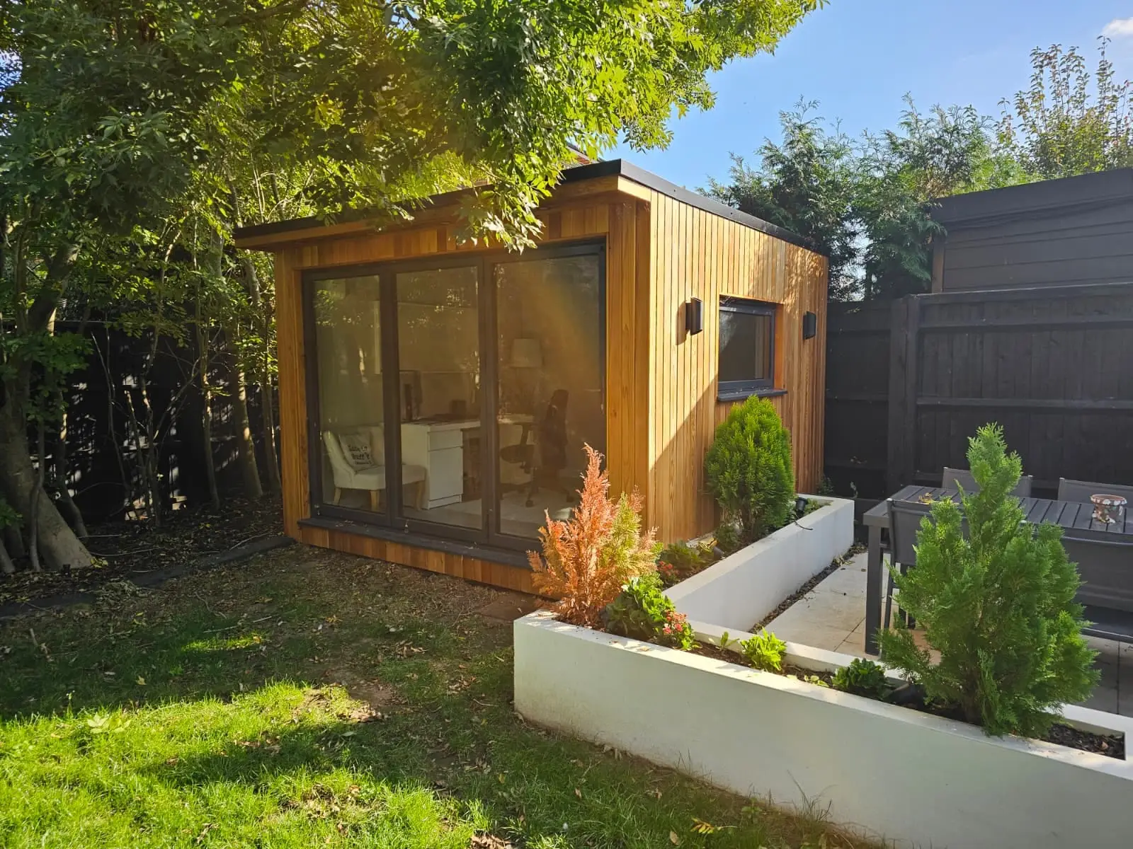 Classic garden room set in a Surrey garden