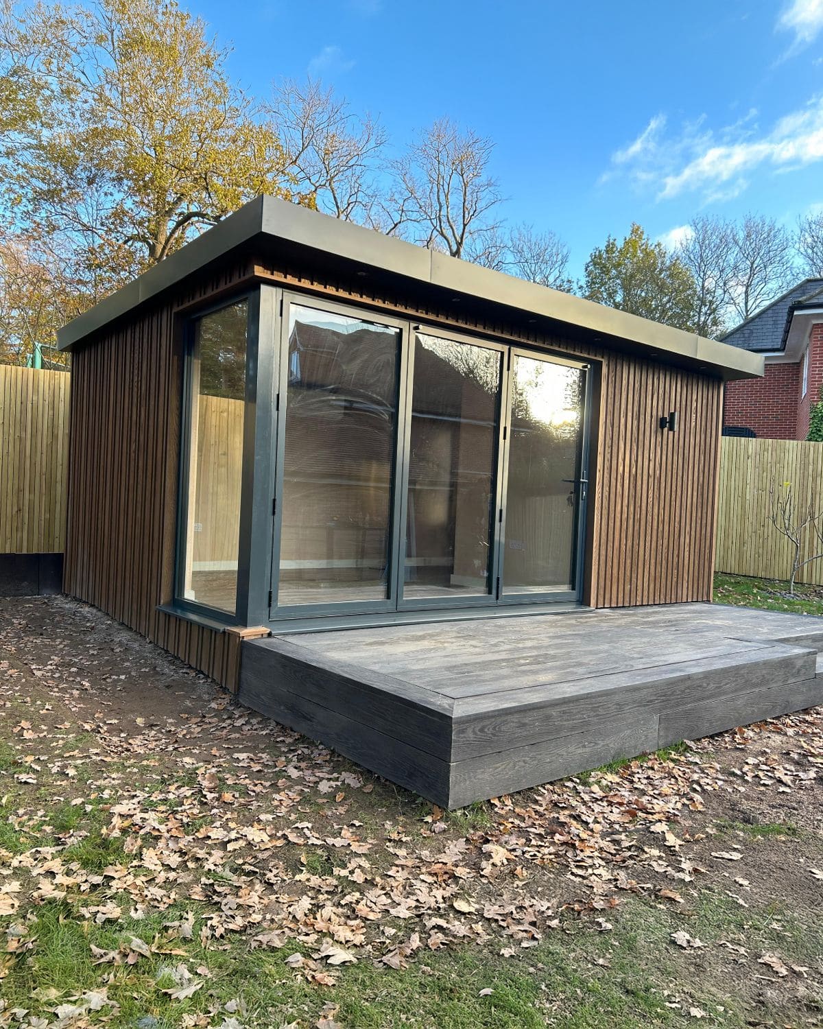 Bespoke Glass Corner Garden Room