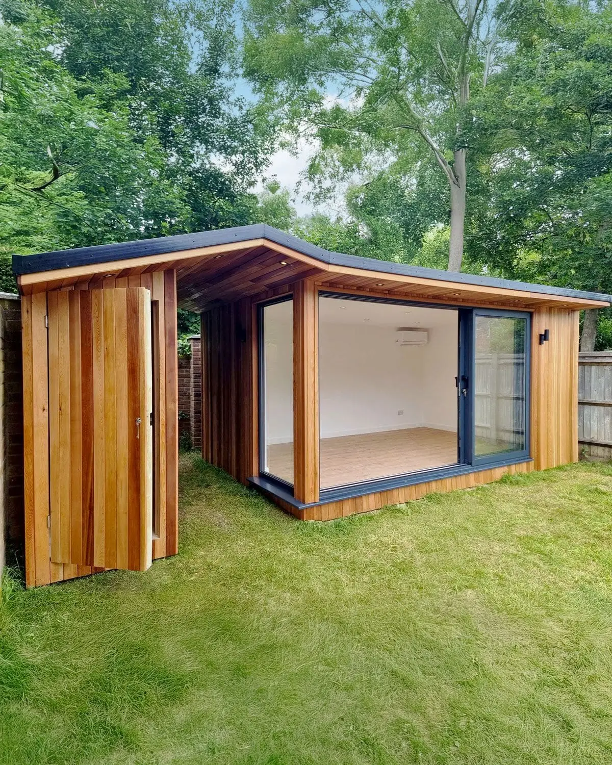 Bespoke garden room with 3.6m sliding doors