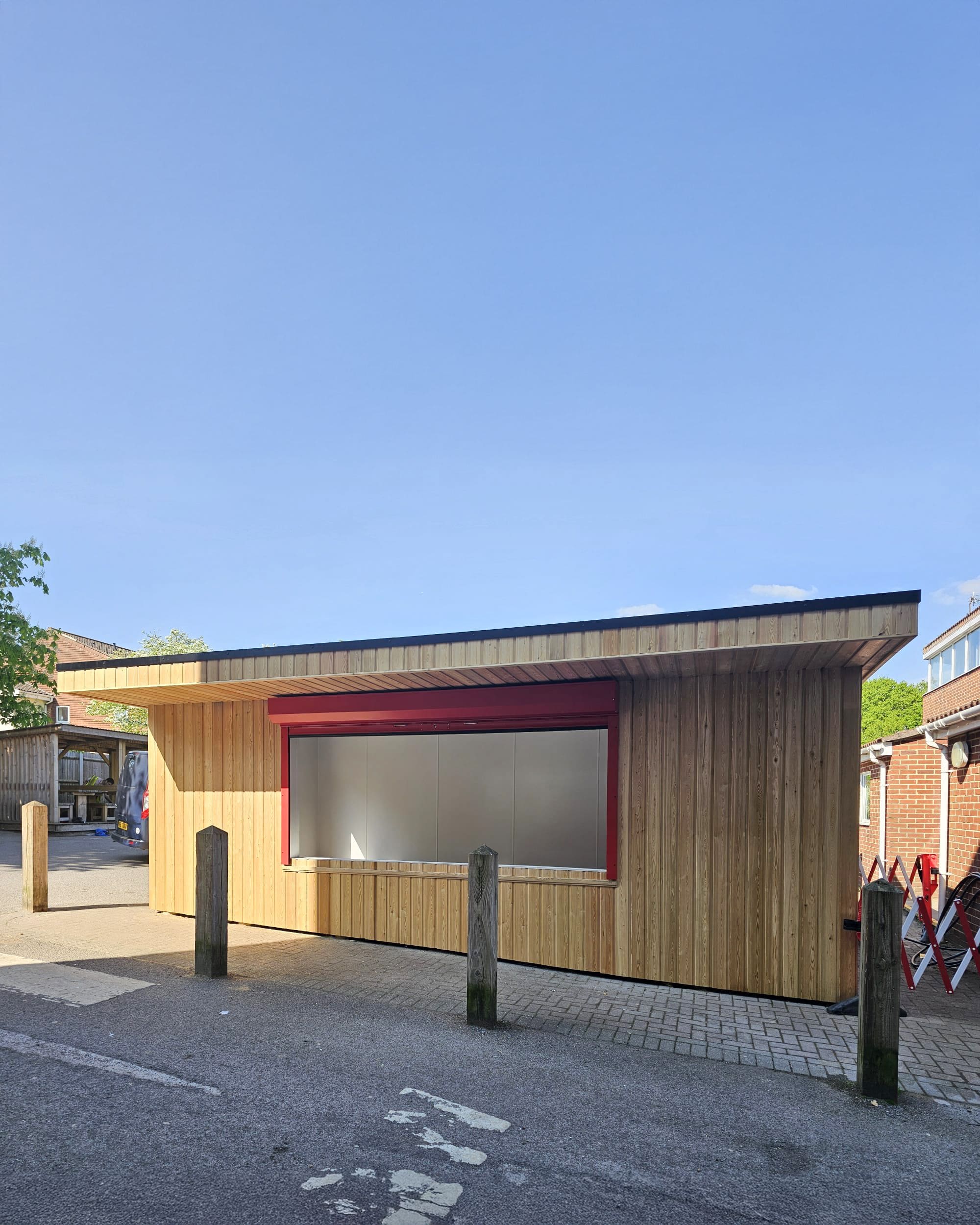 Bespoke Structure with Canteen Shutter